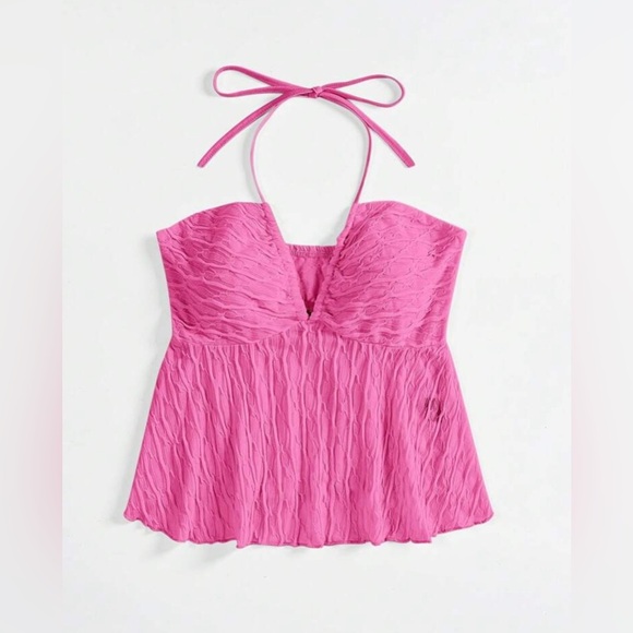 Brand new Barbie pink halter top from Amazon - Picture 5 of 5